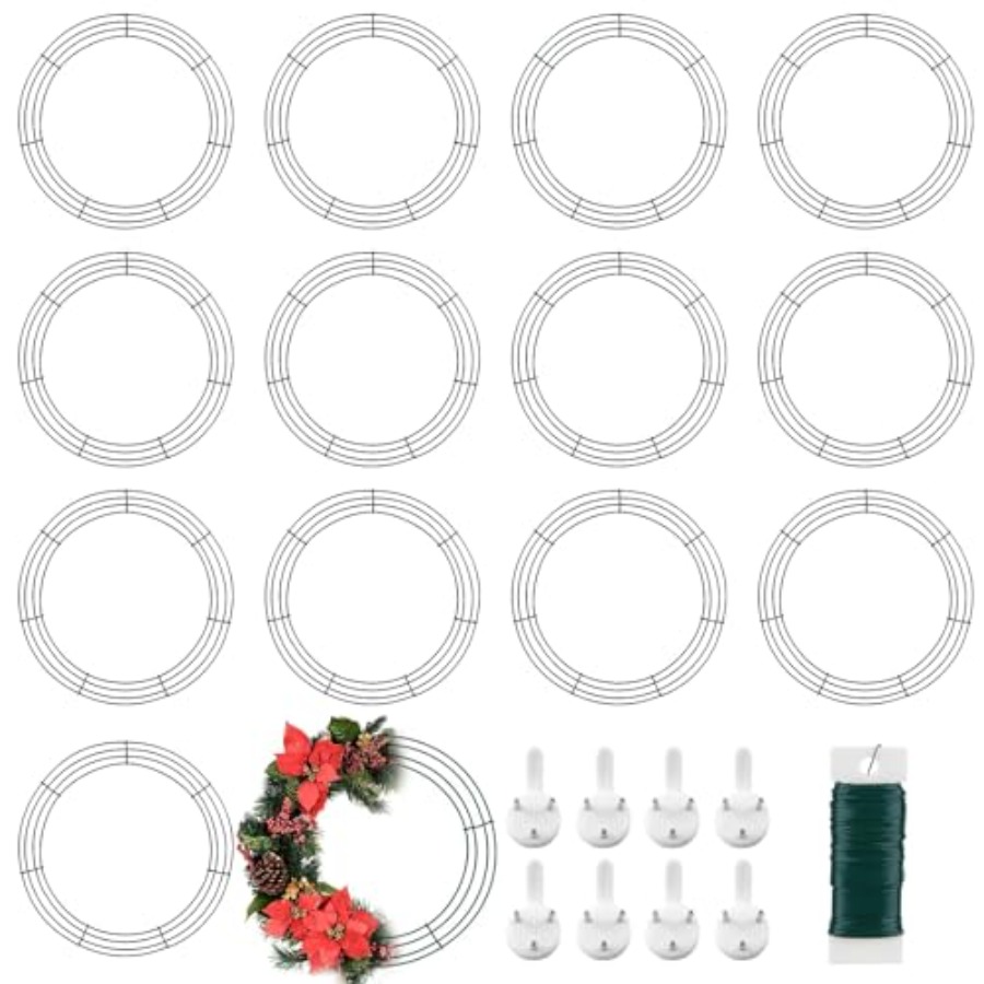 Wreath Form Wire - Pack Wire Wreath Frame Metal Wreath