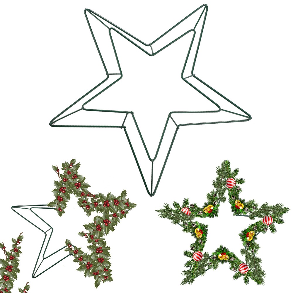 Personalizable Metal Wire Star - Wreath Form Wire avis et prix