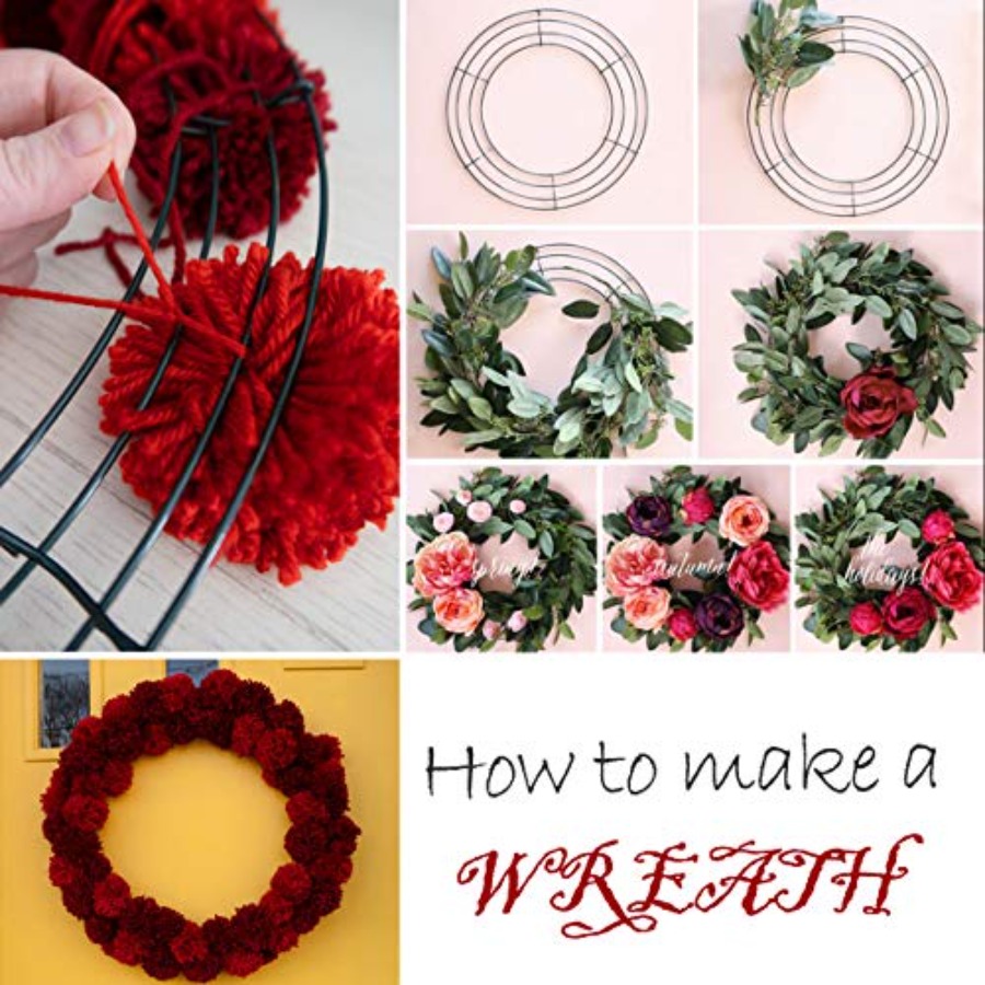 Pack Wire Wreath Frame Metal W - Wreath Form Wire avis et prix