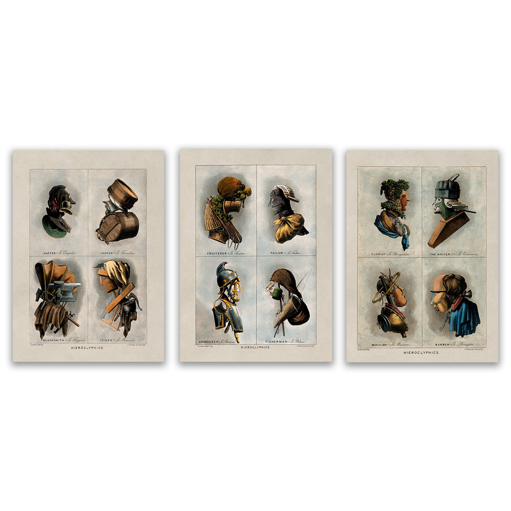 Composite portrait of old job  - Florist Job avis et prix