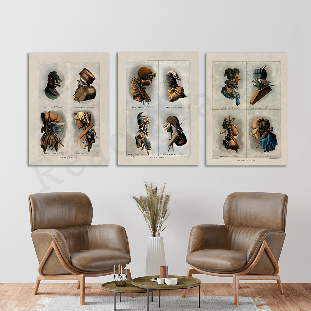 Composite portrait of old job  - Florist Job avis et prix