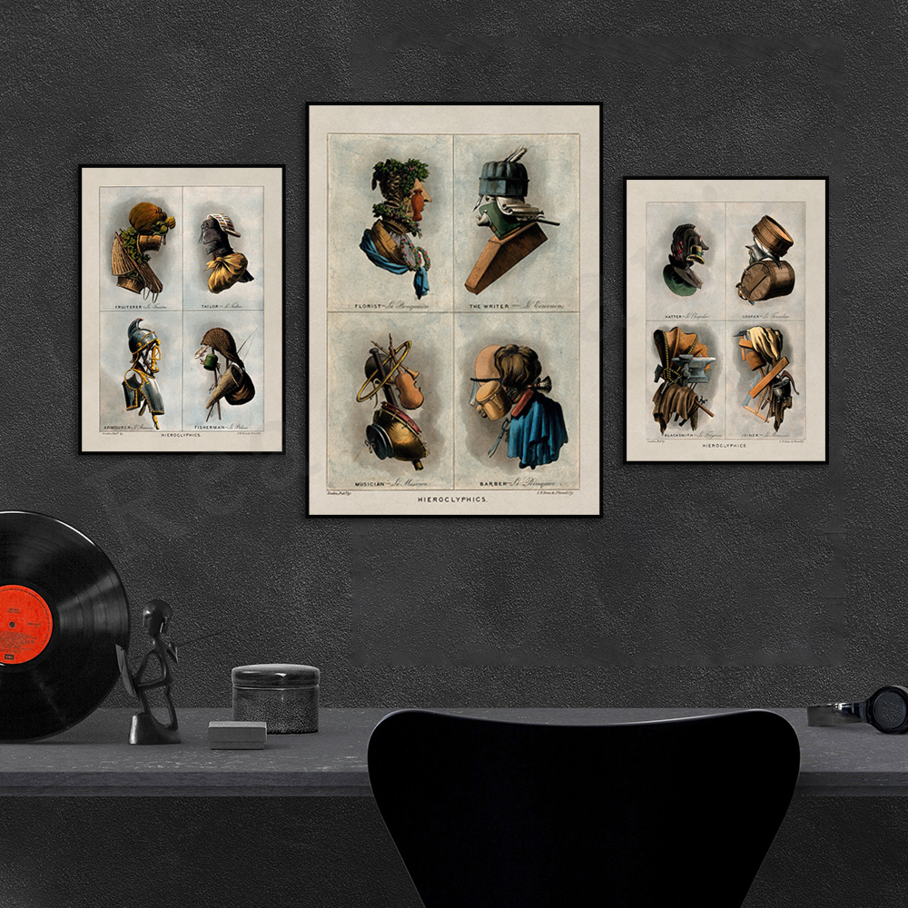 Composite portrait of old job  - Florist Job avis et prix