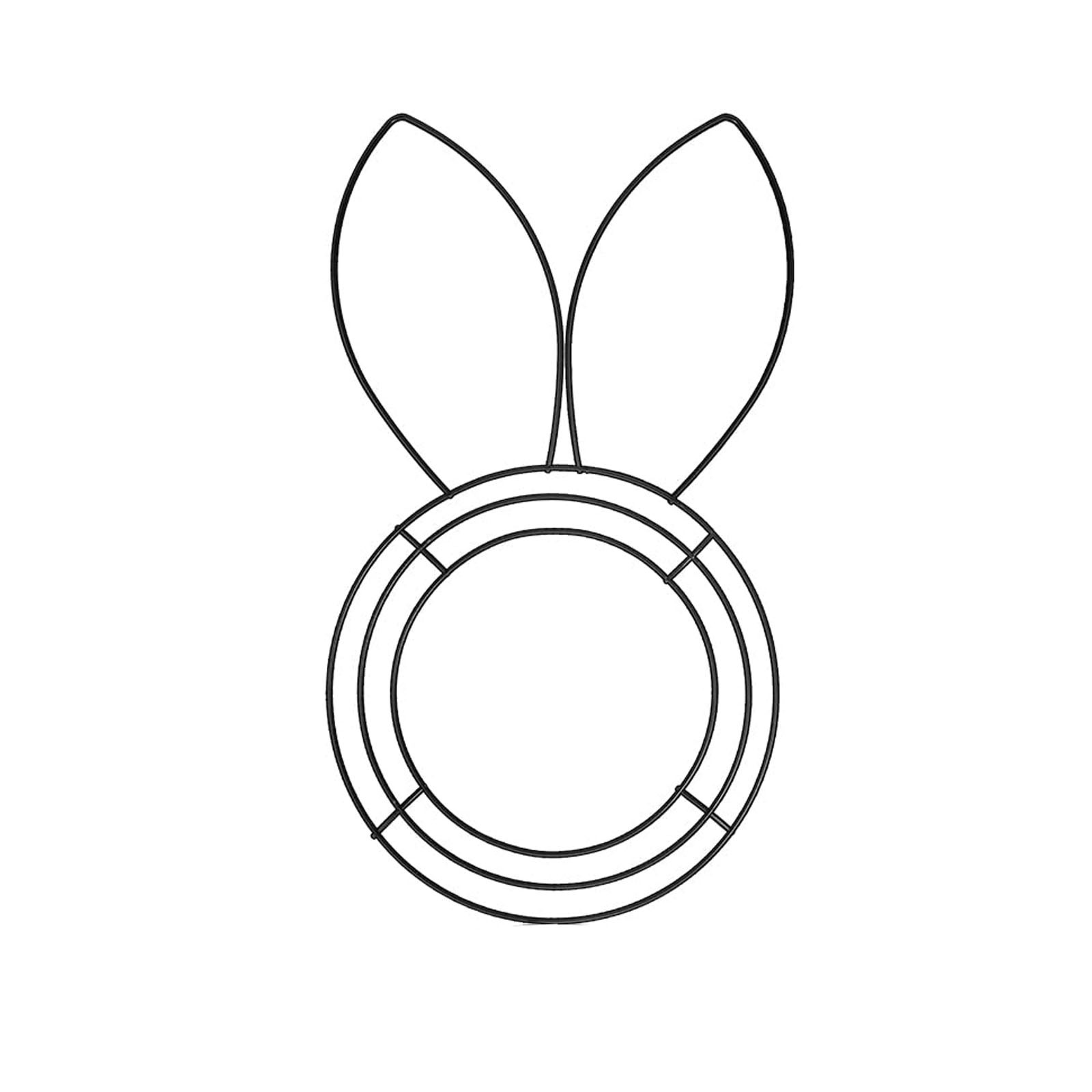 Easter Bunny Shaped Wire Wreat - Wreath Form Wire avis et prix