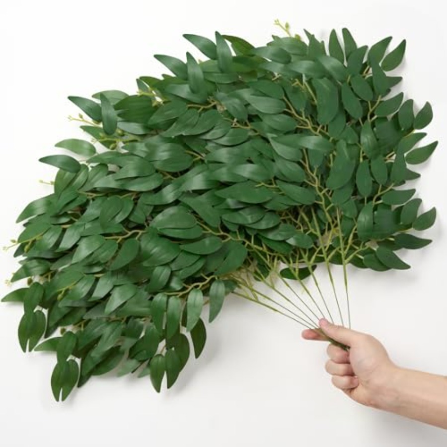 Artificial Italian Ruscus Gree - Ruscus Stem Faux avis et prix
