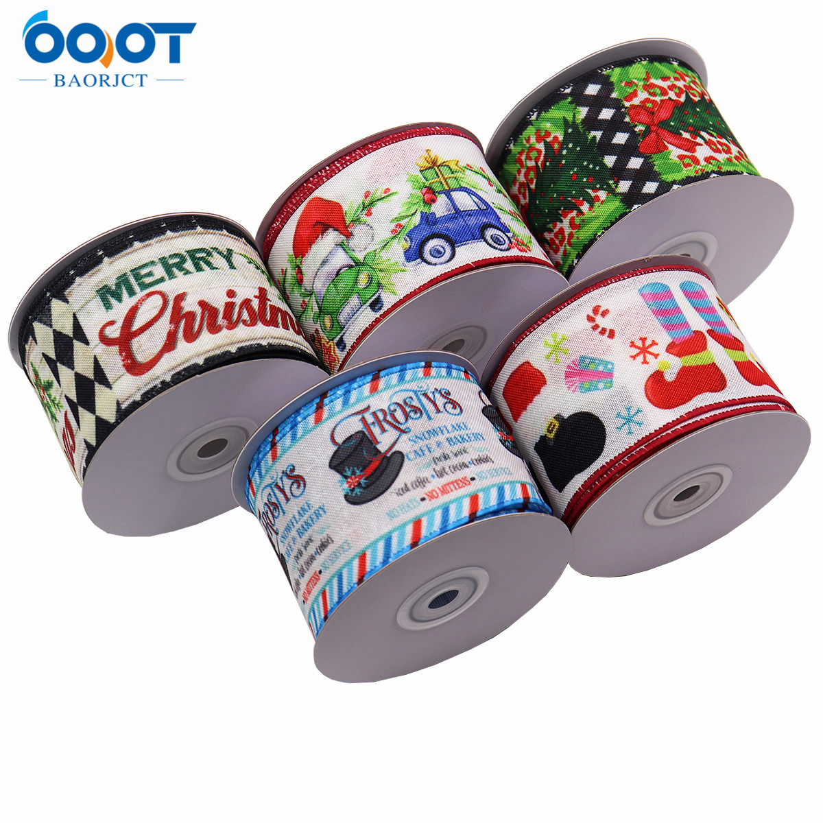 Christmas Wired Edge Ribbons 2 - Wreath Form Wire avis et prix