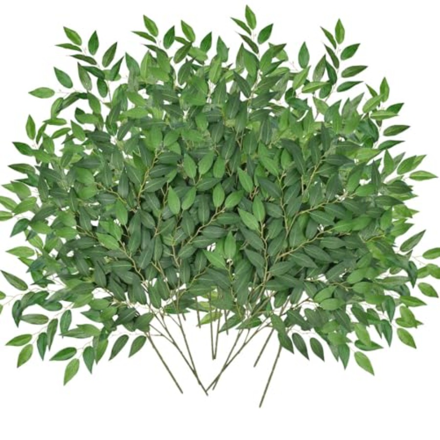 Artificial Italian Ruscus Gree - Ruscus Stem Faux avis et prix