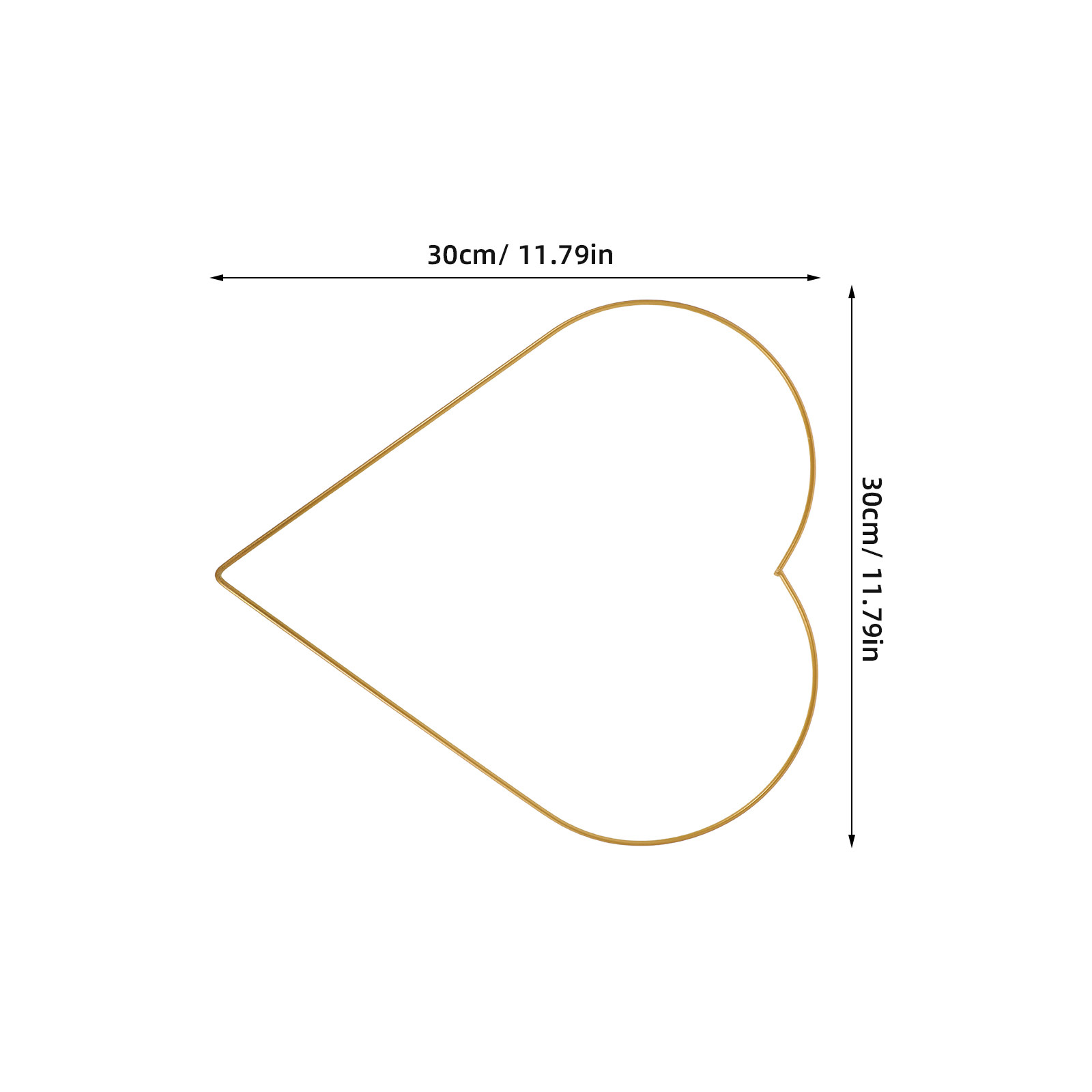 Heart Wire Metal Wreath Frame  - Wreath Form Wire avis et prix