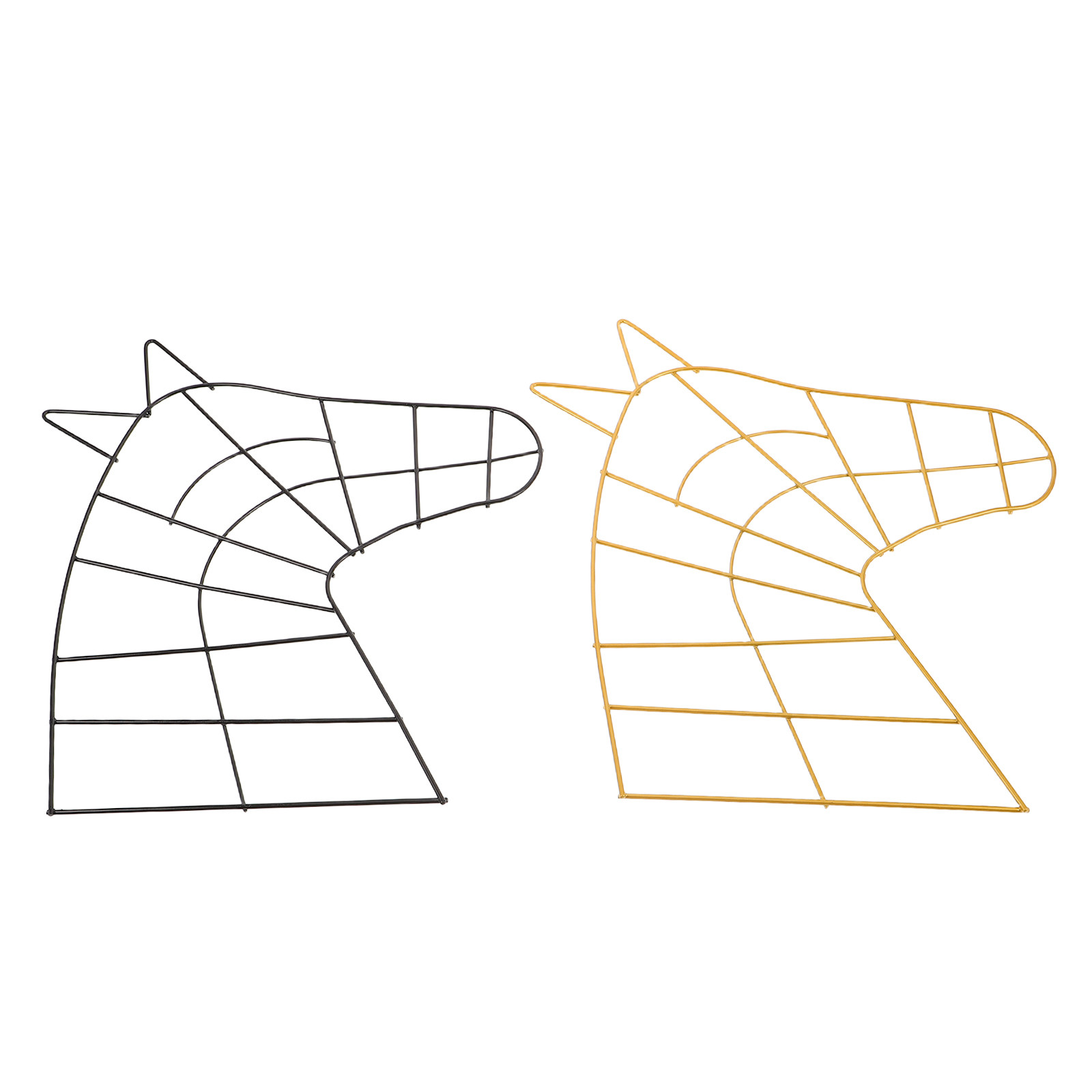 2Pcs Horse Head Wire Wreath Fo - Wreath Form Wire avis et prix