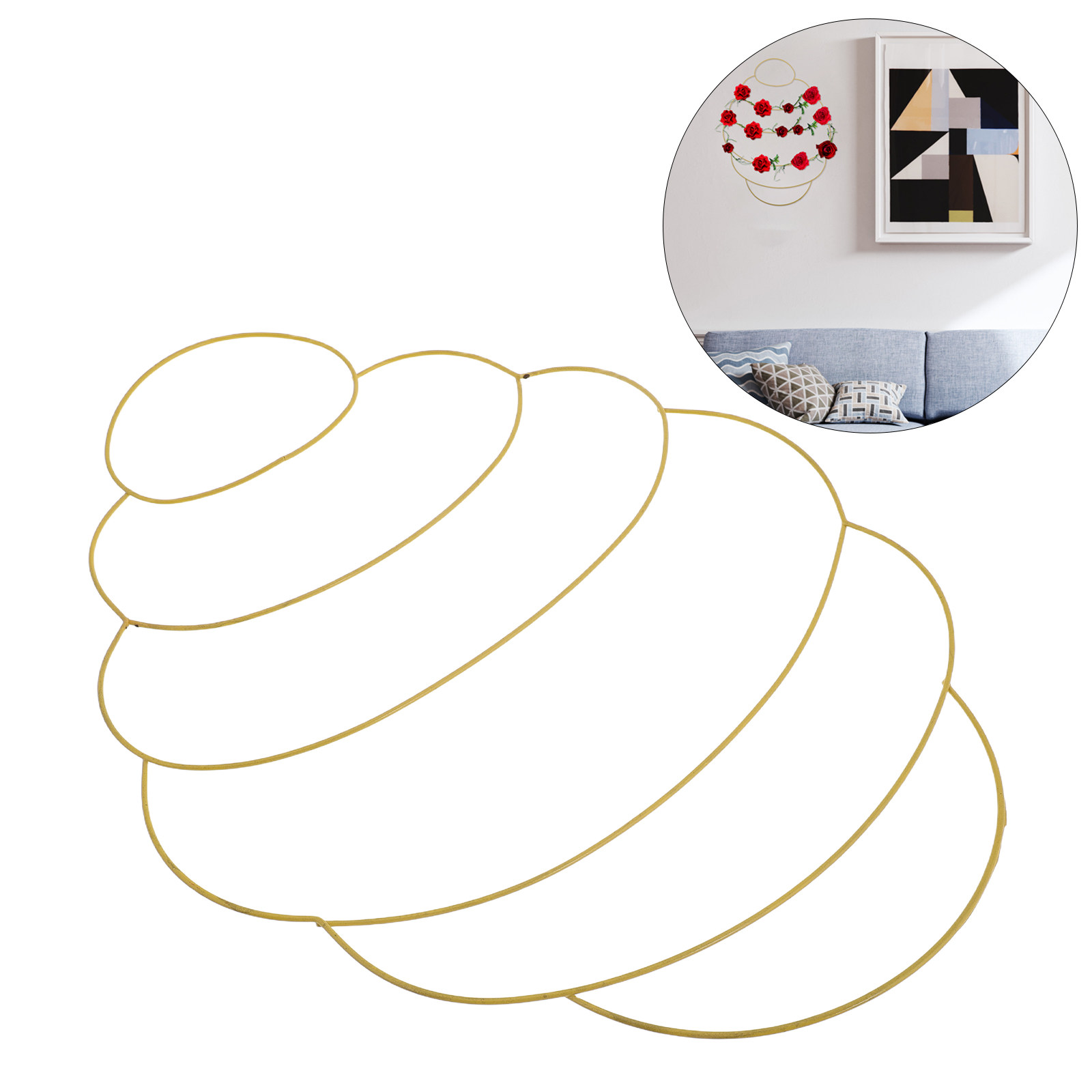 Beehive Wreath Metal Frame Wir - Wreath Form Wire avis et prix