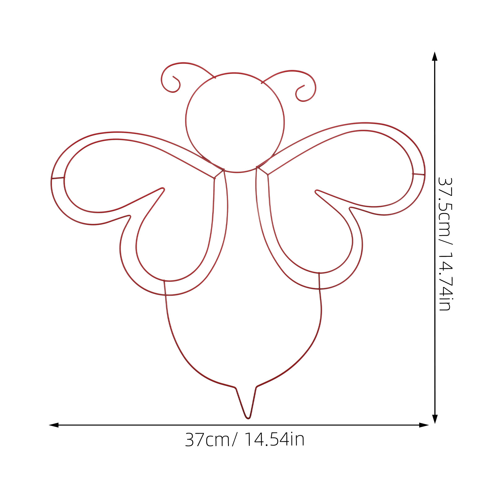 Bee Metal Wreath Frame Sturdy  - Wreath Form Wire avis et prix