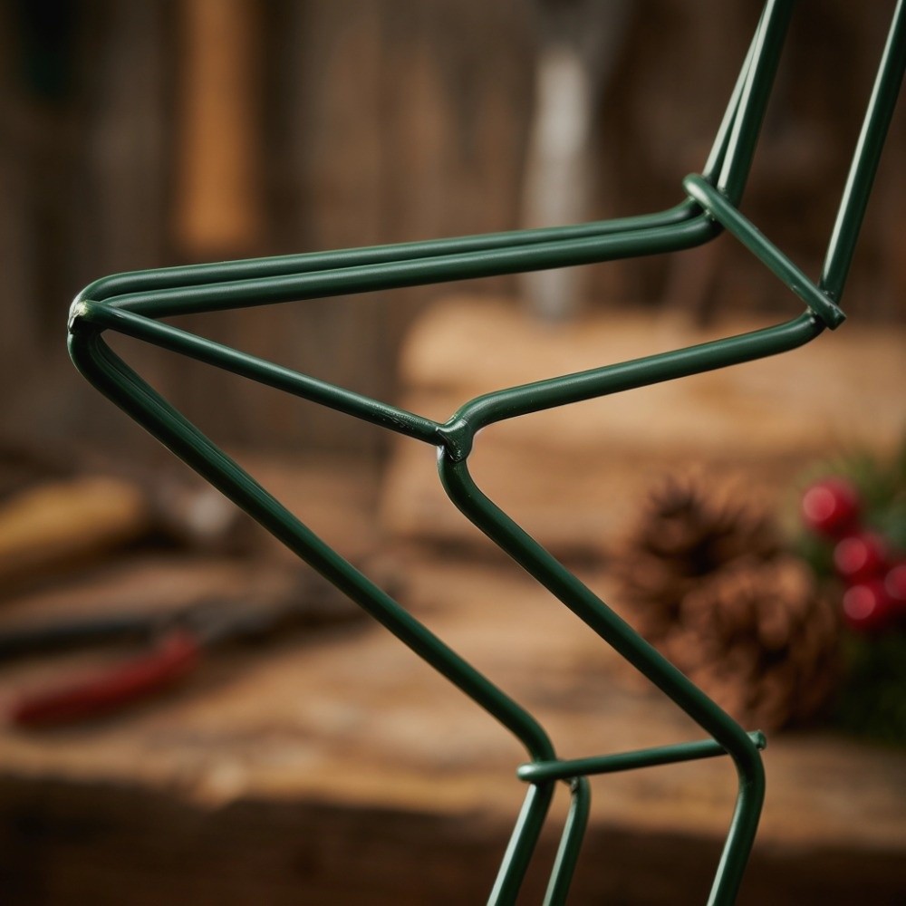 Festive Hanging Metal Wire Sta - Wreath Form Wire avis et prix